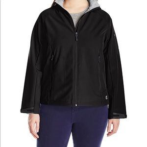 Women's Plus-Size 4-Way Stretch Softshell Jacket